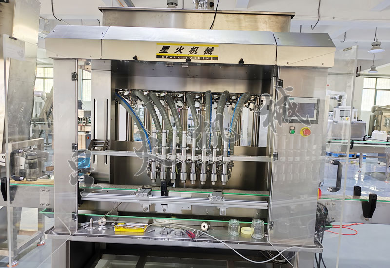 8头四川辣椒酱灌装机