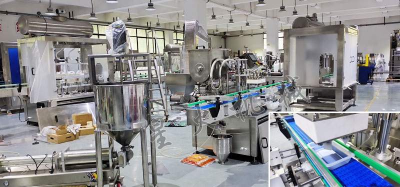 定制款四川辣椒酱灌装机实拍图